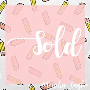 All items past this point are sold!